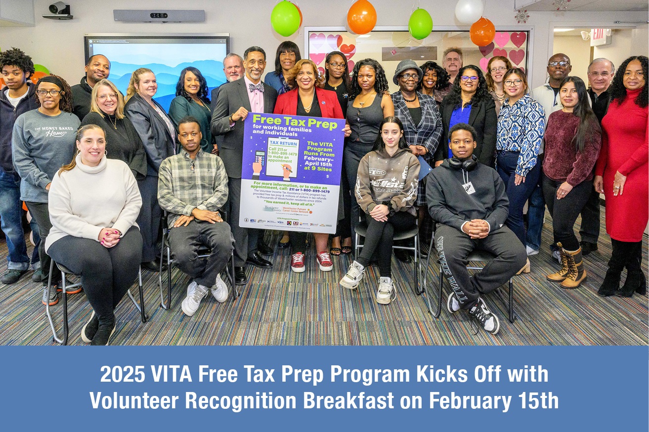 Volunteers Honored at VITA Free Tax Prep Breakfast & Kick-Off